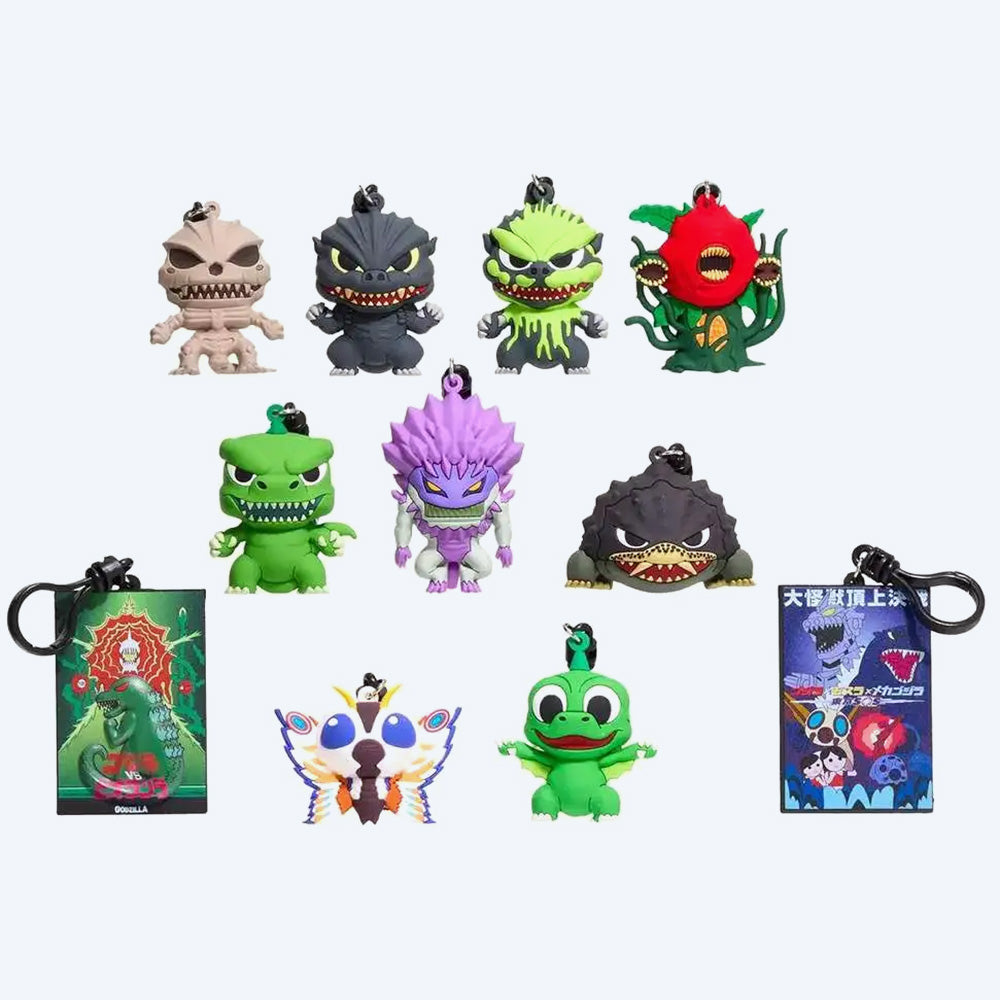 godzilla-collectibles-3d-foam-bag-clip-serie-8-blind-box-schaumstoff image 1