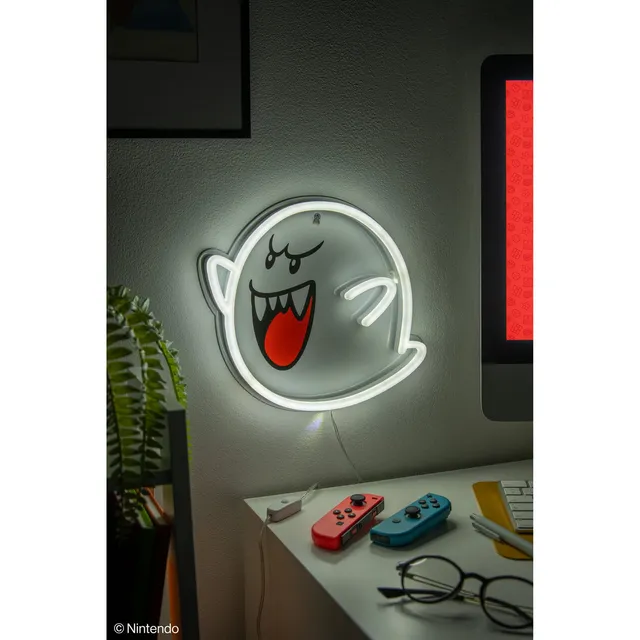super-mario-boo-led-neon-wandleuchte-23x23-cm-paladone image 1