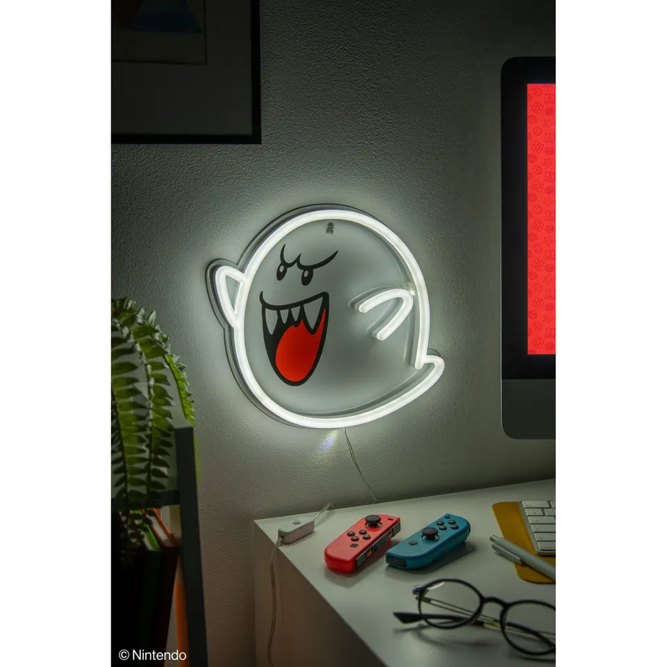 super-mario-boo-led-neon-wandleuchte-23x23-cm-paladone image 1