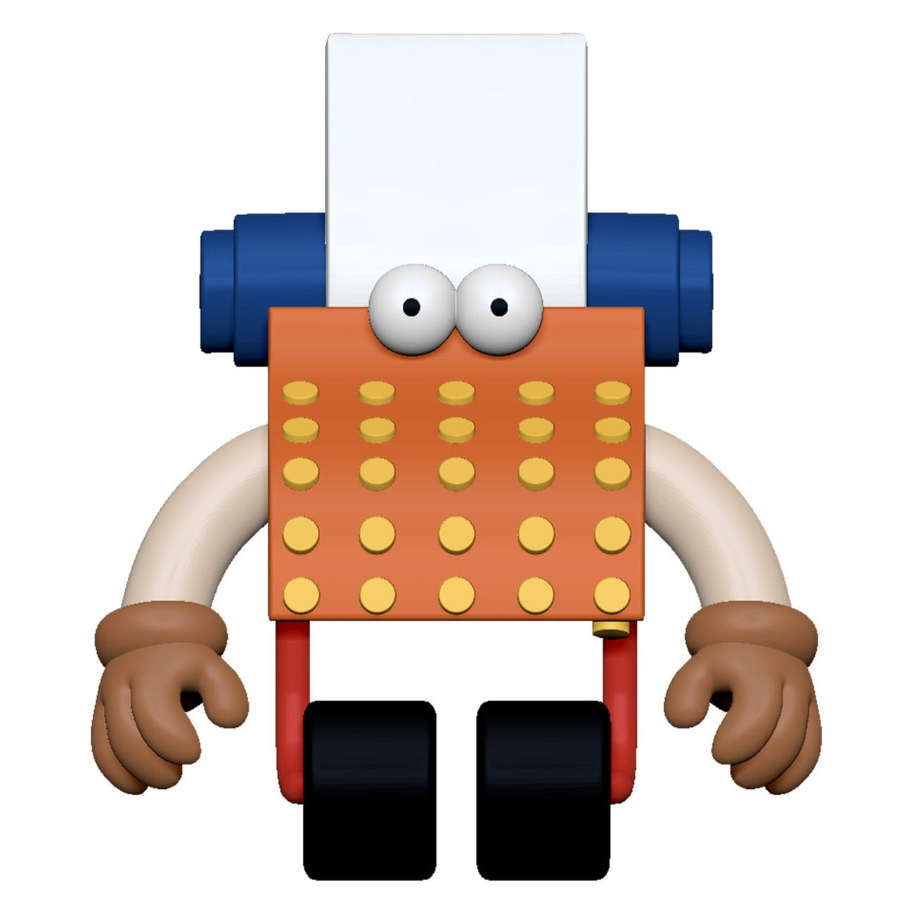 sesamstra-e-reaction-typewriter-guy-actionfigur-wave-06-super7 image 1