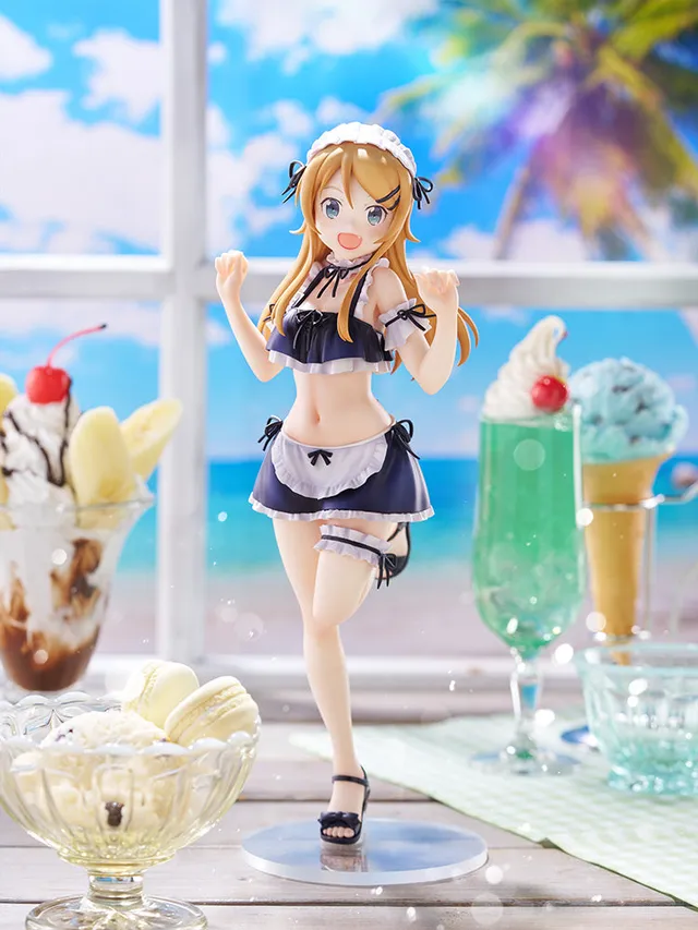 furyu-tenitol-tall-kirino-figur-bade-maid-ver image 1