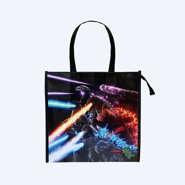 godzilla-souvenir-bag-tasche-reissverschluss-37x38cm image 1