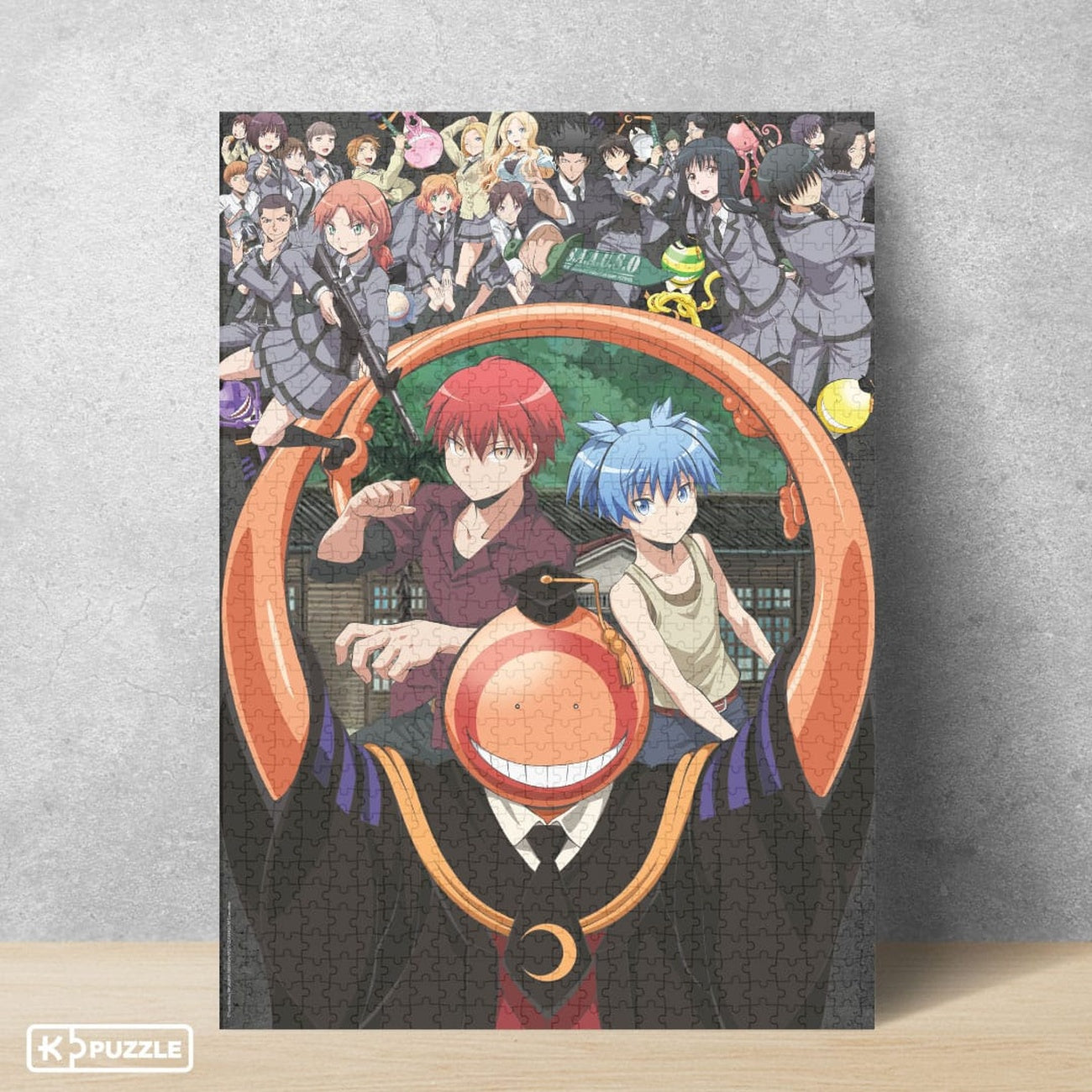 assassination-classroom-puzzle-1000-teile-45x40-cm-anime image 1
