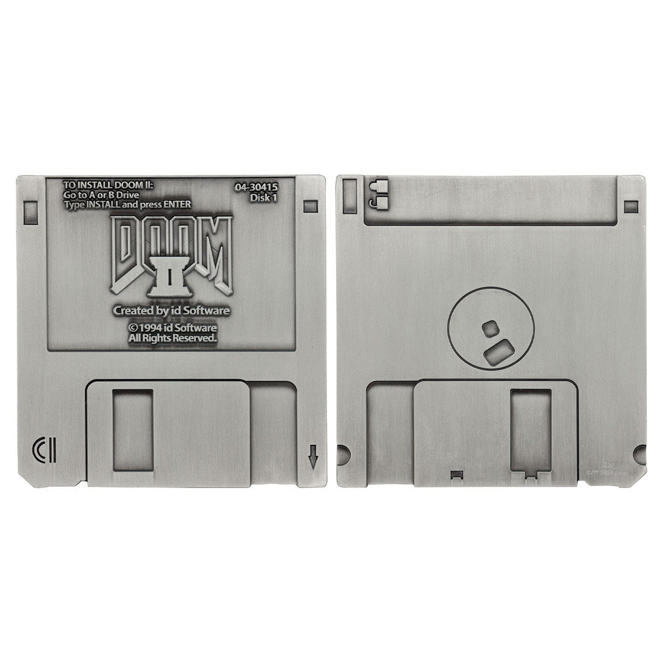 doom-2-arena-floppy-disk-metall-replik-limited-edition-gamer image 7