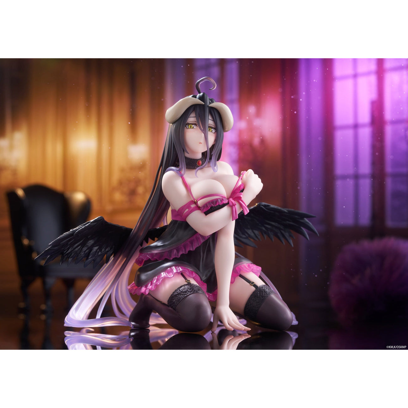 elbenwald-overlord-albedo-desktop-cute-pvc-figur-13-cm image 3