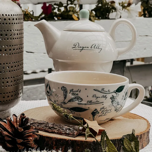 elbenwald-k-che-harry-potter-winkelgasse-teekanne-mit-tasse image 1