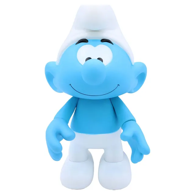 die-schl-mpfe-vinyl-figur-wei-blau-19-cm-schlumpf image 1