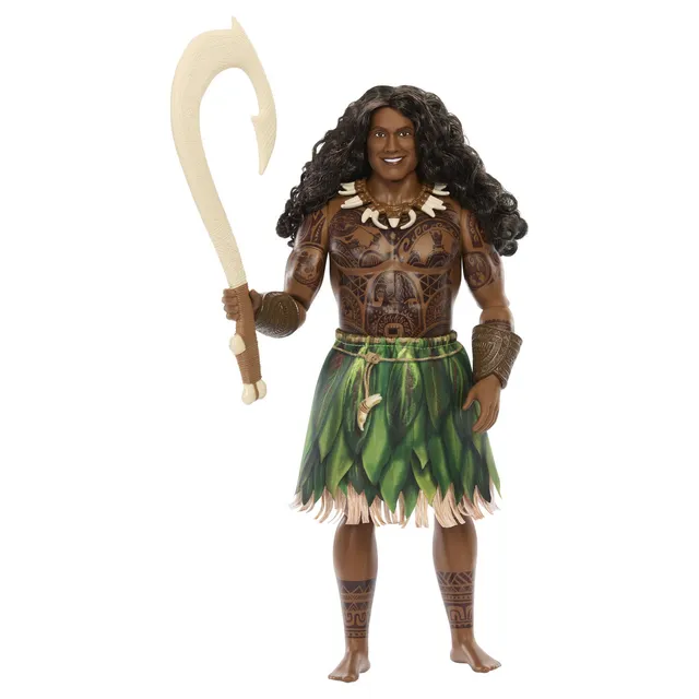 disney-vaiana-maui-puppe-31-cm-movie-mit-angelhaken-ab-3-jahren image 1