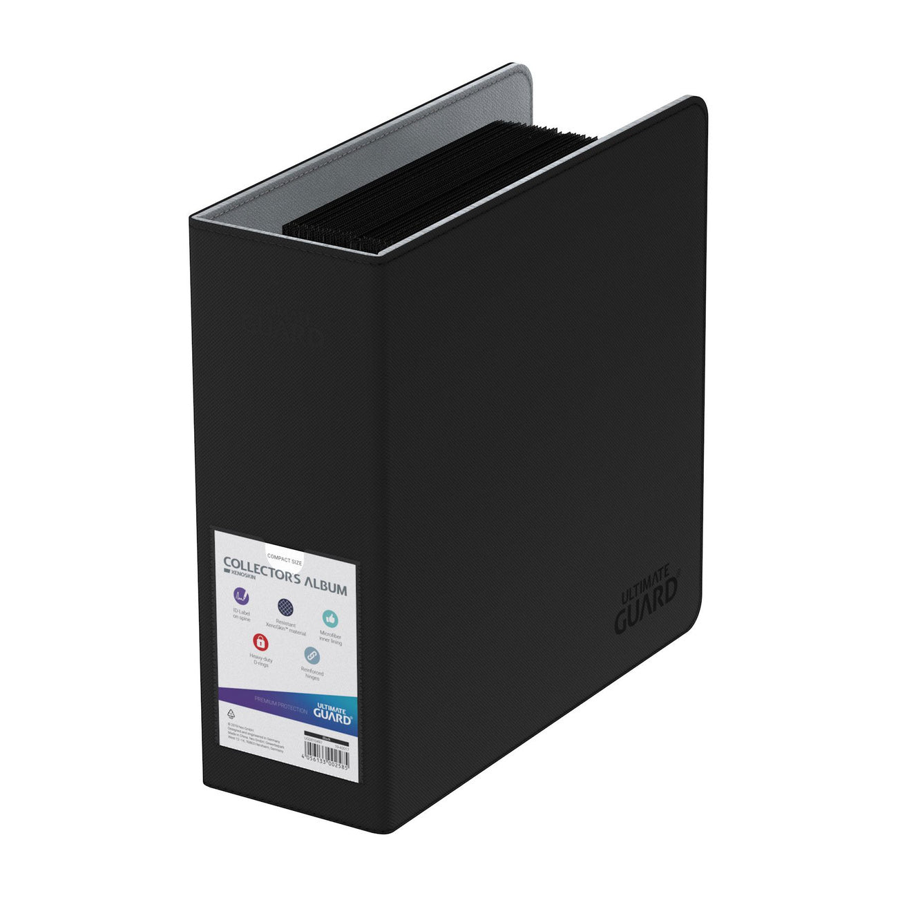 ultimate-guard-xenoskin-collector-s-album-compact-sammelordner-schwarz image 1