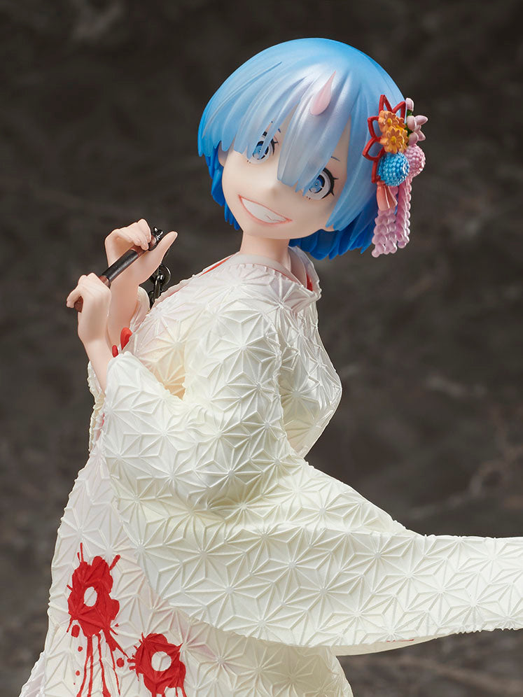 furyu-f-nex-rem-oni-yome-1-7-figur-wei-rot-morgenstern image 2