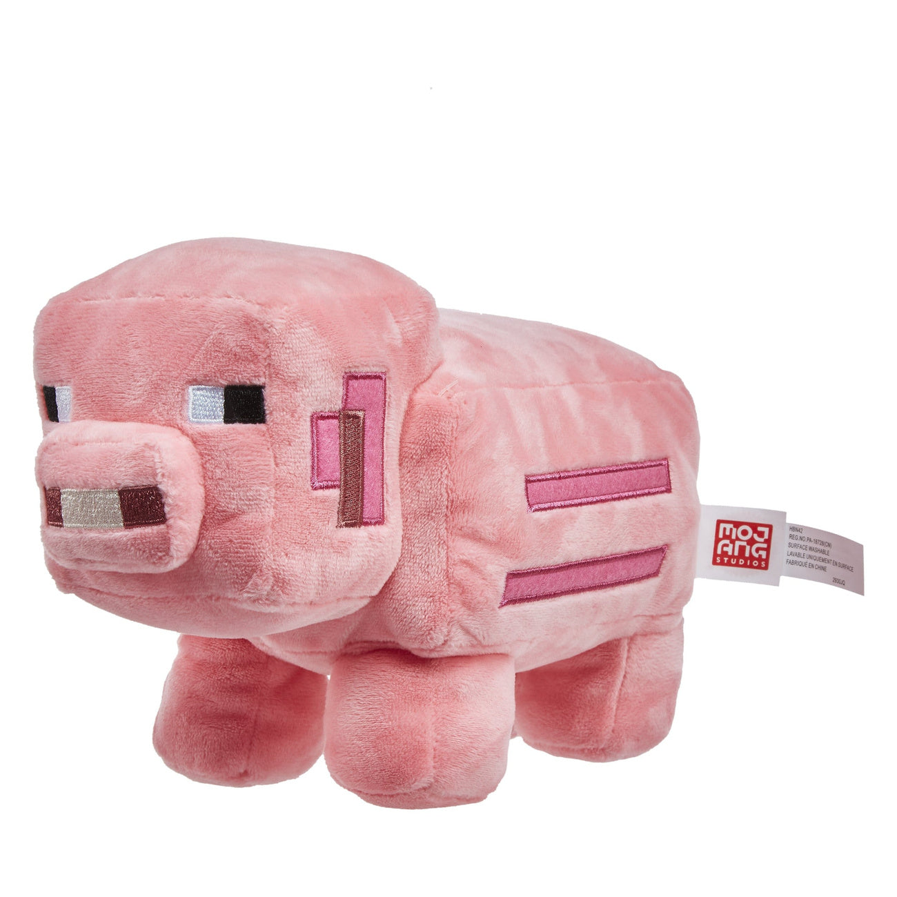minecraft-pig-pl-schfigur-20-cm-schwein-rosa image 1