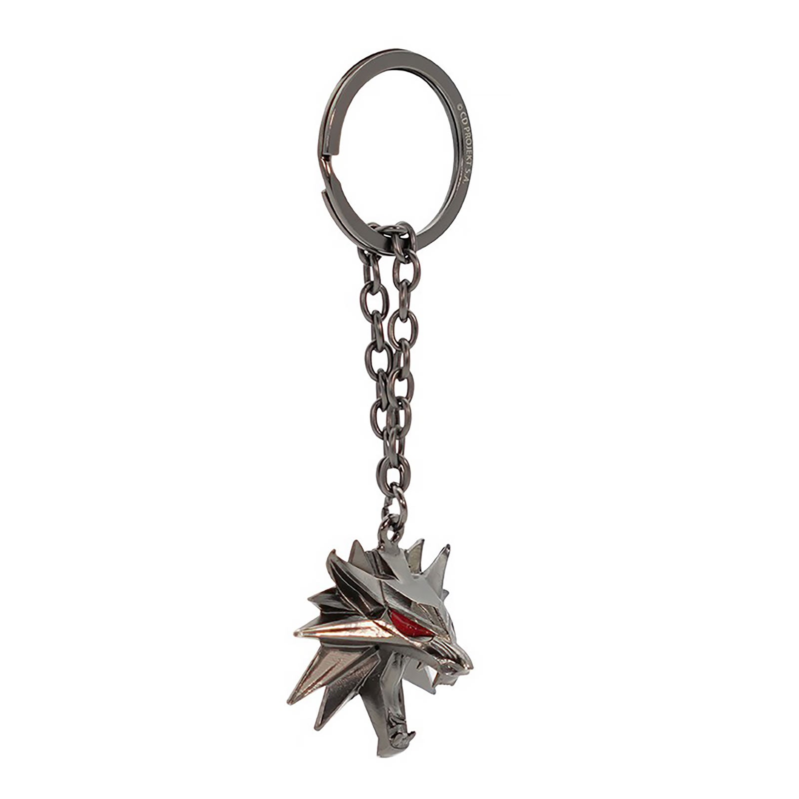 elbenwald-witcher-wolf-school-schl-sselanh-nger-metall image 2