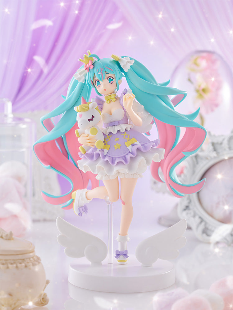 furyu-tenitol-hatsune-miku-yumekawa-princess-lavender-figur image 1