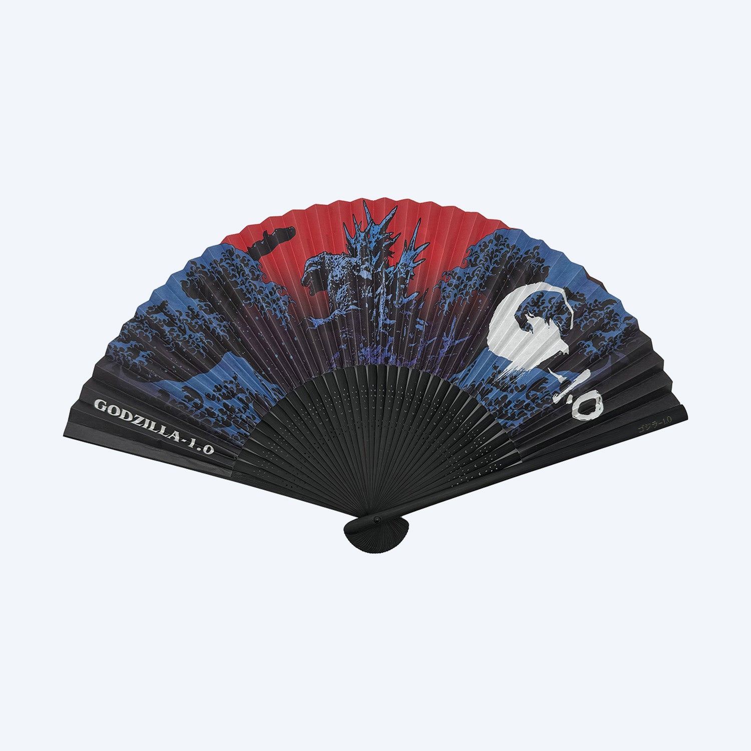 godzilla-1-0-folding-fan-f-cher-bambus-21-cm-beidseitig image 1