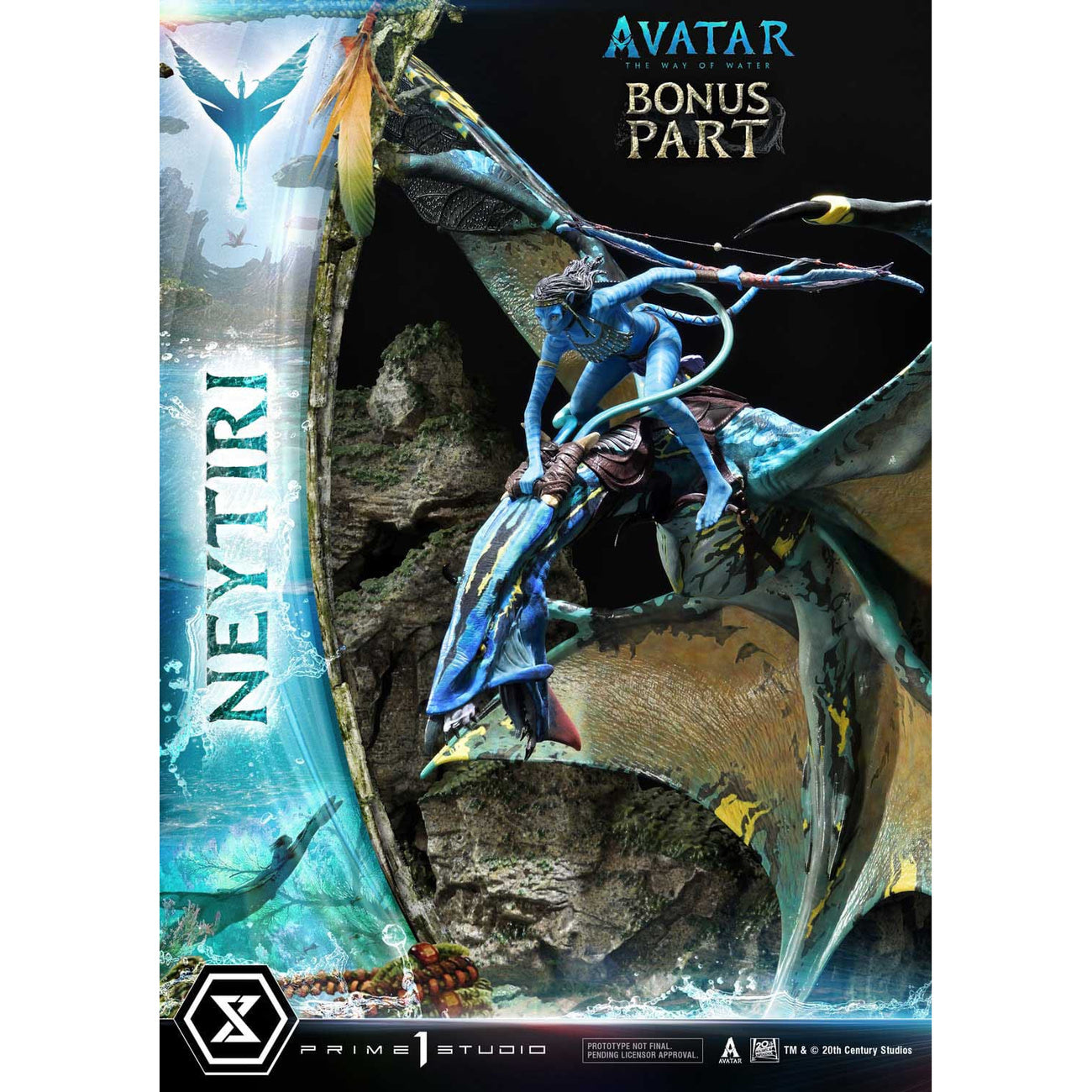 prime-1-studio-avatar-way-of-water-neytiri-statue-77-cm-bonus-version-led image 6