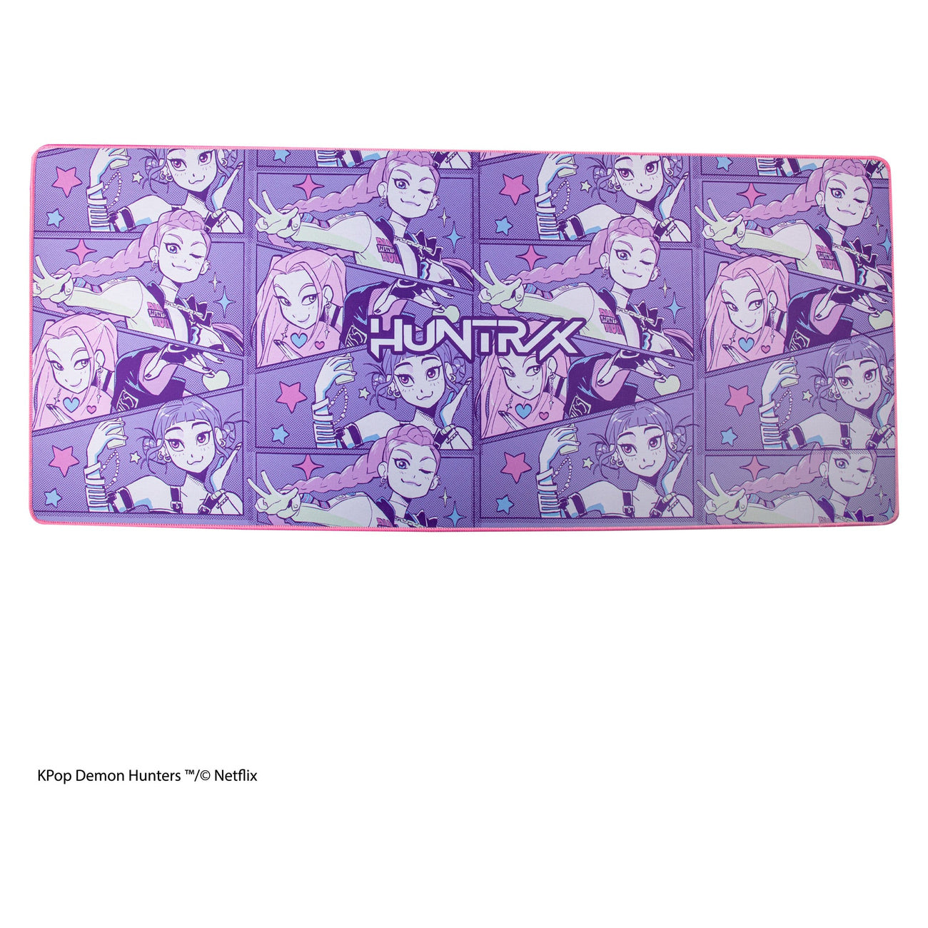 kpop-demon-hunters-huntr-x-schreibtischunterlage-xl-mousepad image 1