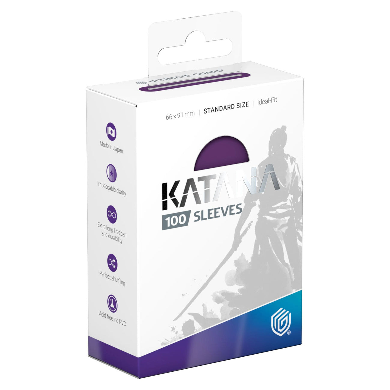 ultimate-guard-katana-sleeves-standard-100-iris image 1