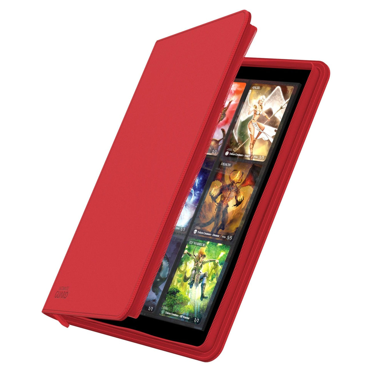 ultimate-guard-zipfolio-360-18-pocket-xenoskin-album-rot image 2