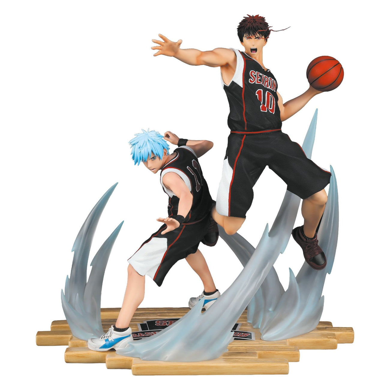 kuroko-s-basket-kuroko-kagami-resin-statue-1-6-black-jersey image 1