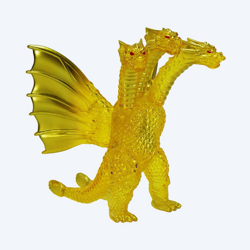 godzilla-ccp-middle-size-ex-vol-11-king-ghidorah-figur-clear-yellow image 5