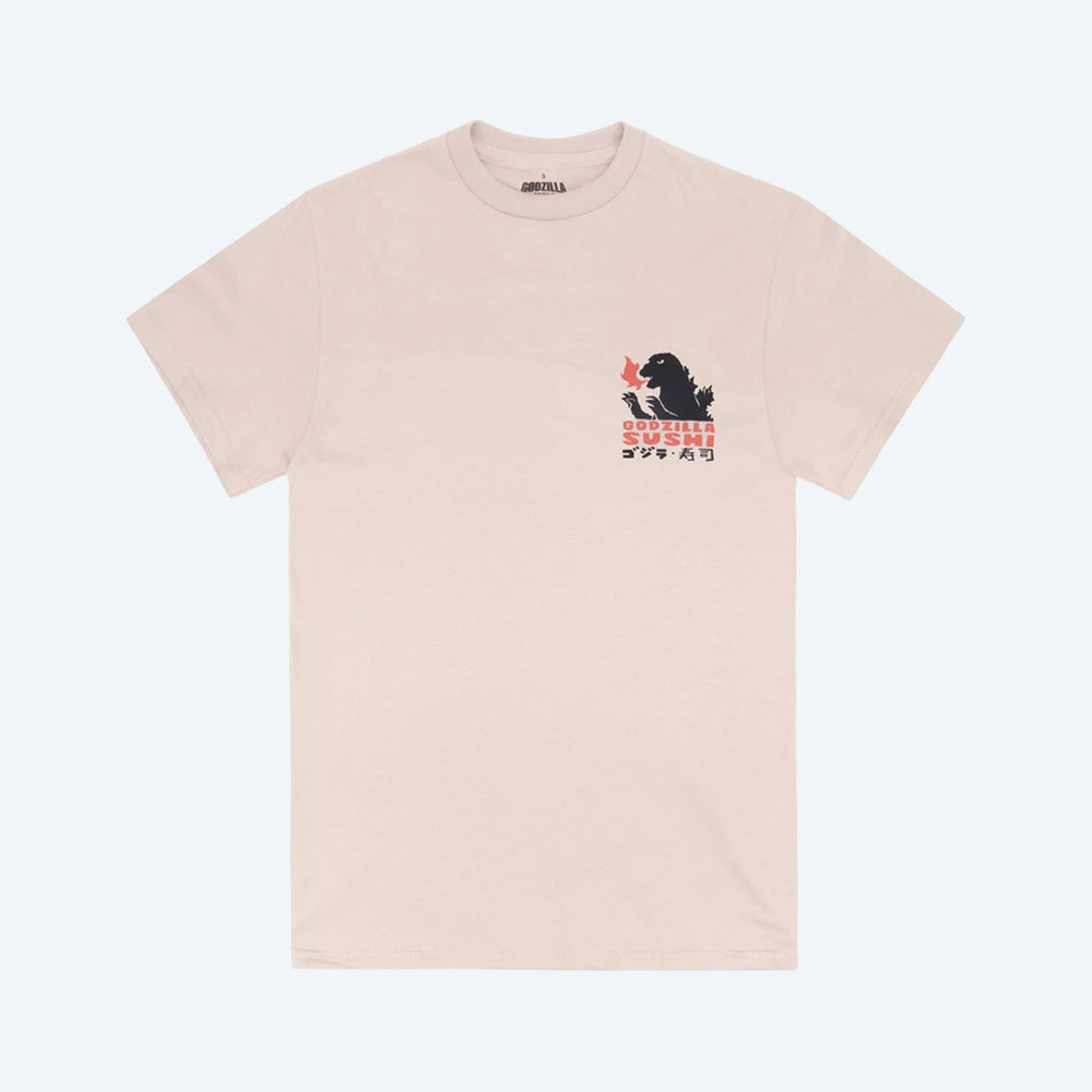 godzilla-sushi-block-print-t-shirt-beige-baumwolle image 4