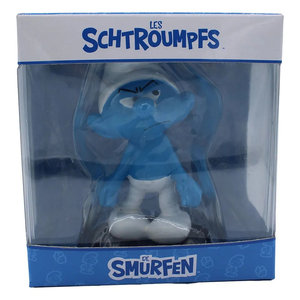 die-schl-mpfe-statue-murr-schlumpf-11-cm-resin image 1