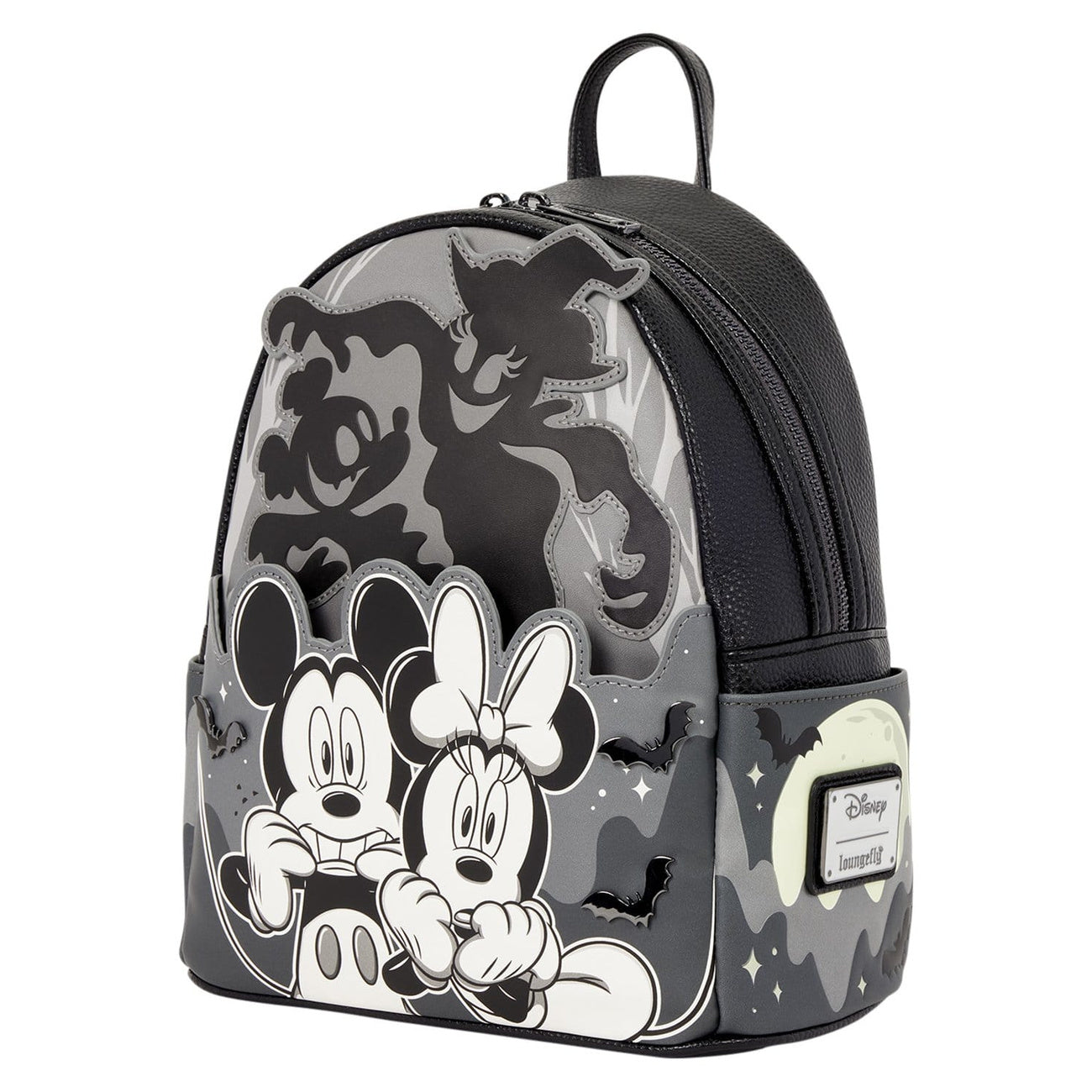 loungefly-mickey-minnie-ghost-mini-rucksack-light-up image 3
