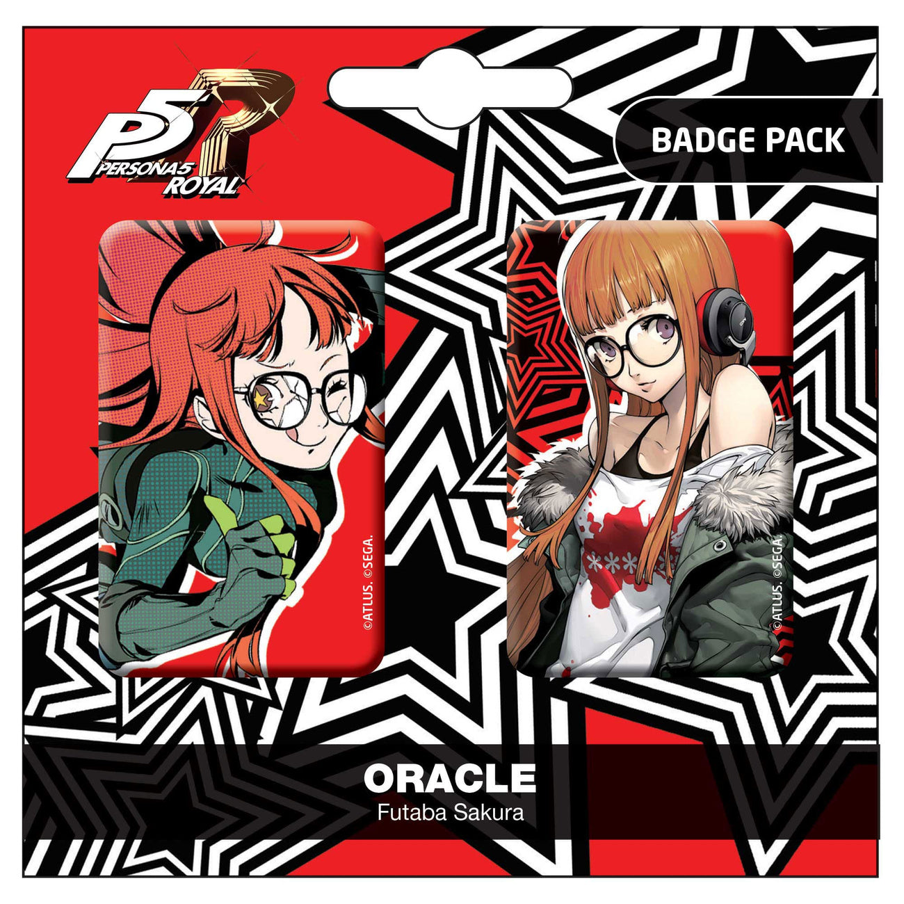 persona-5-royal-oracle-futaba-buttons-doppelpack-pins image 1