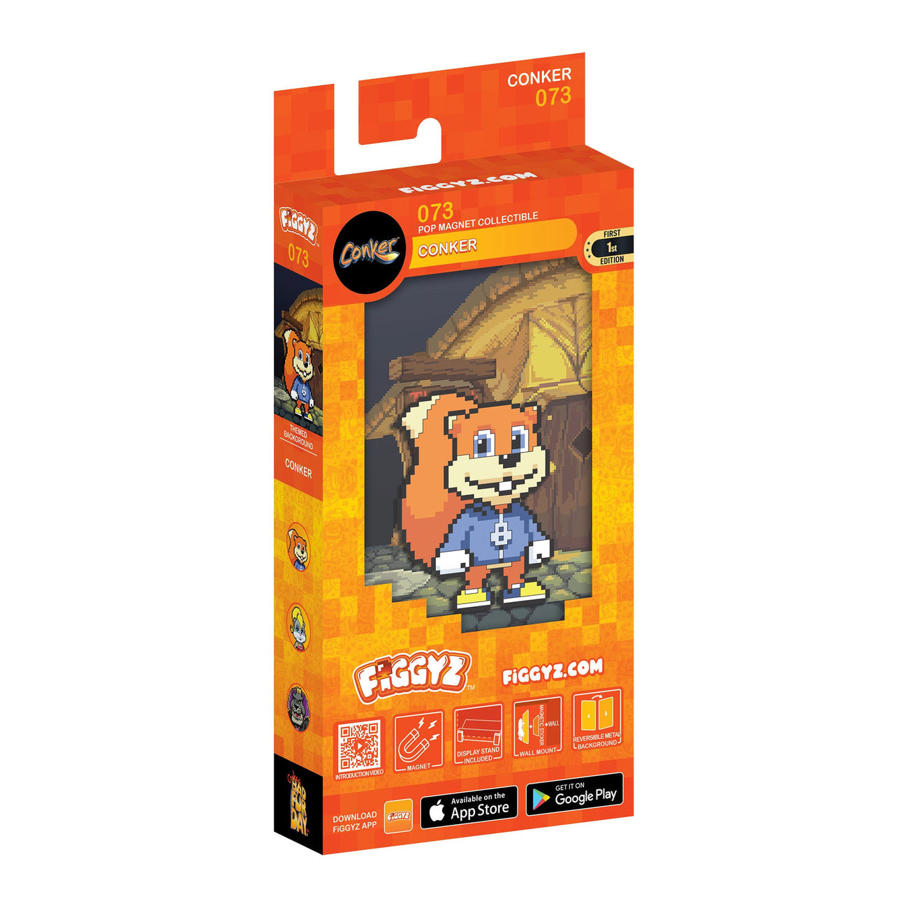 figgyz-conker-magnet-sammelfigur-pixel-art-11-cm image 3