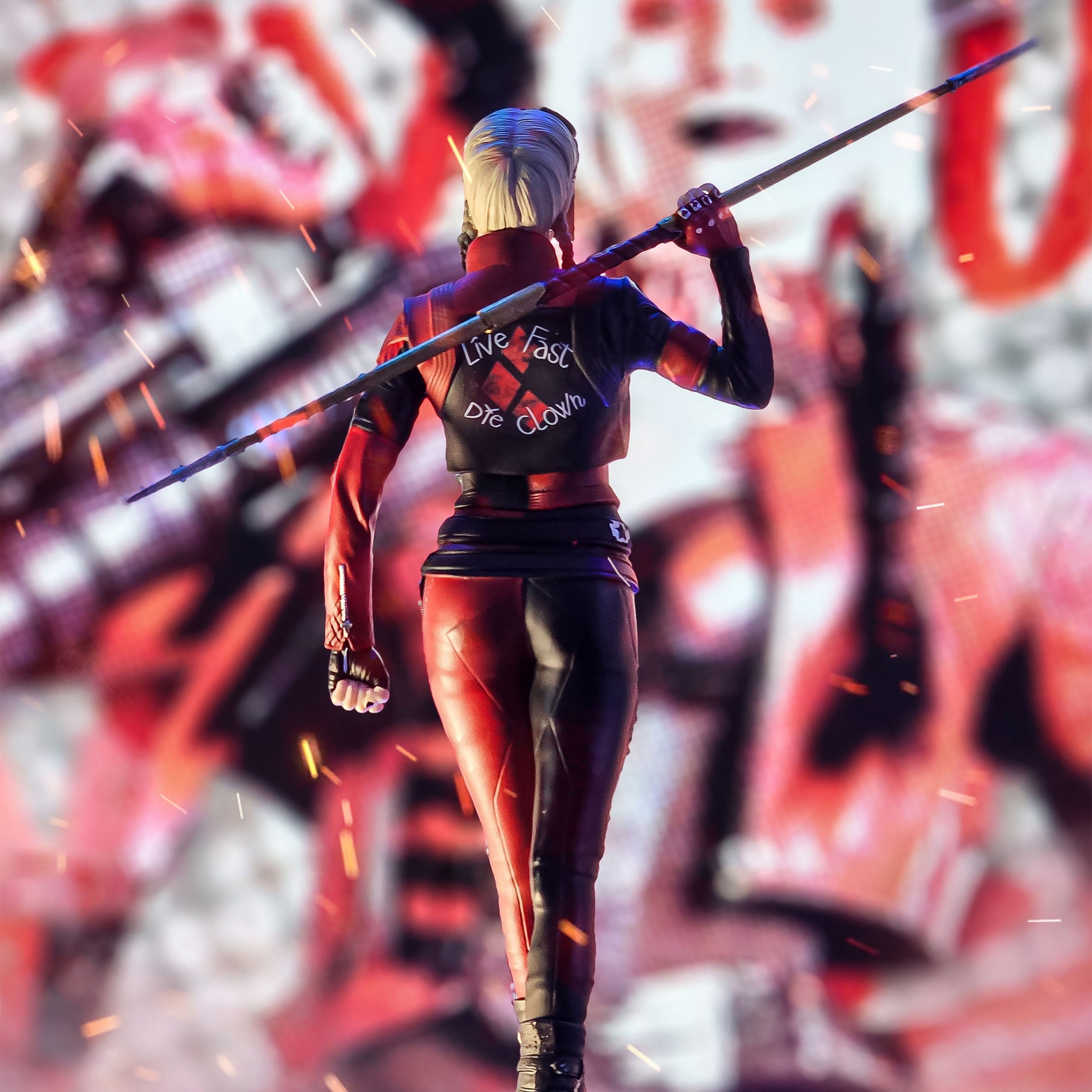 iron-studios-harley-quinn-bds-statue-deluxe-1-10 image 4