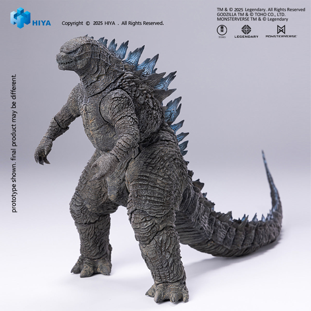 hiya-godzilla-2014-exq-basic-actionfigur-translucent-16-cm image 2