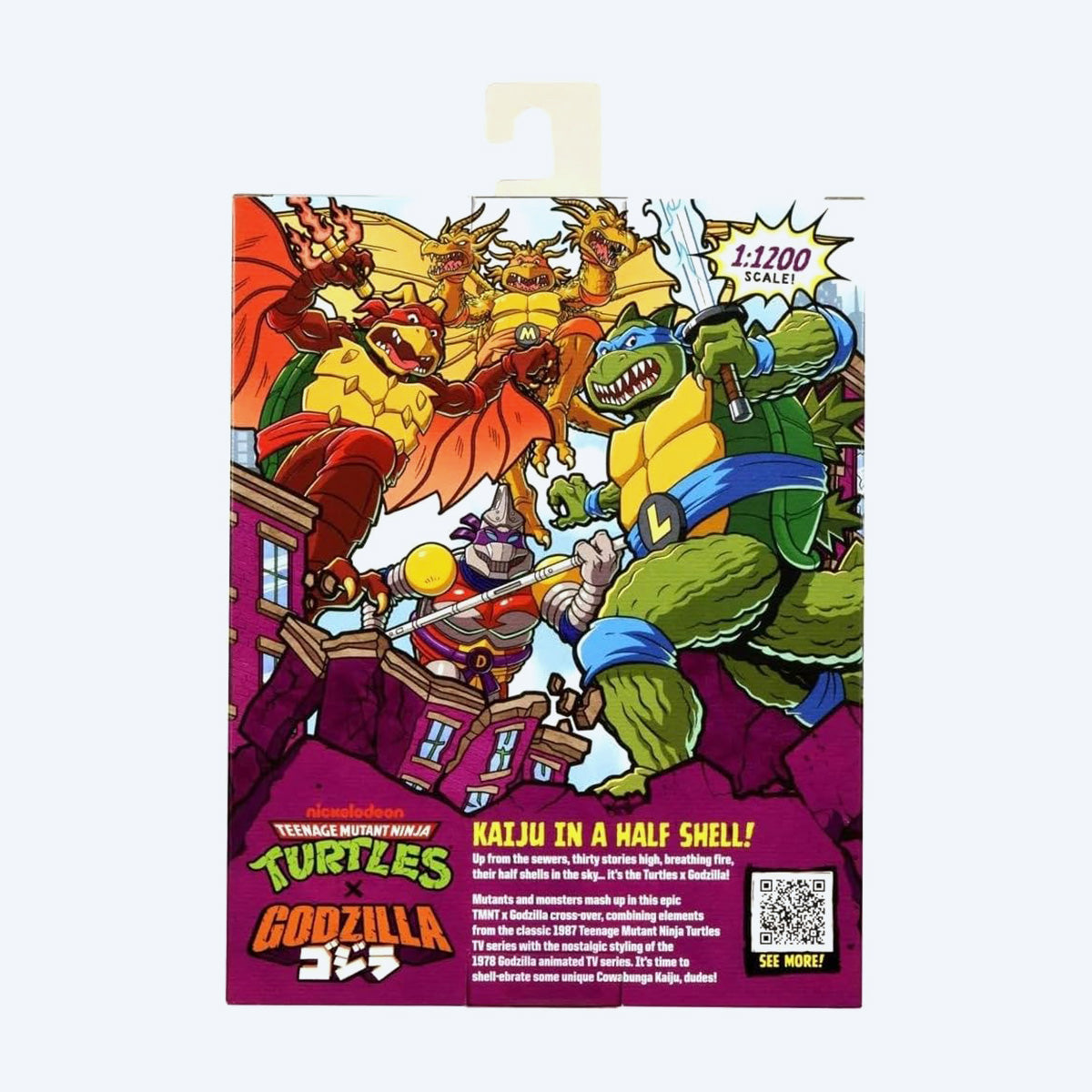 godzilla-x-tmnt-michelangelo-king-ghidorah-figur-13cm image 6
