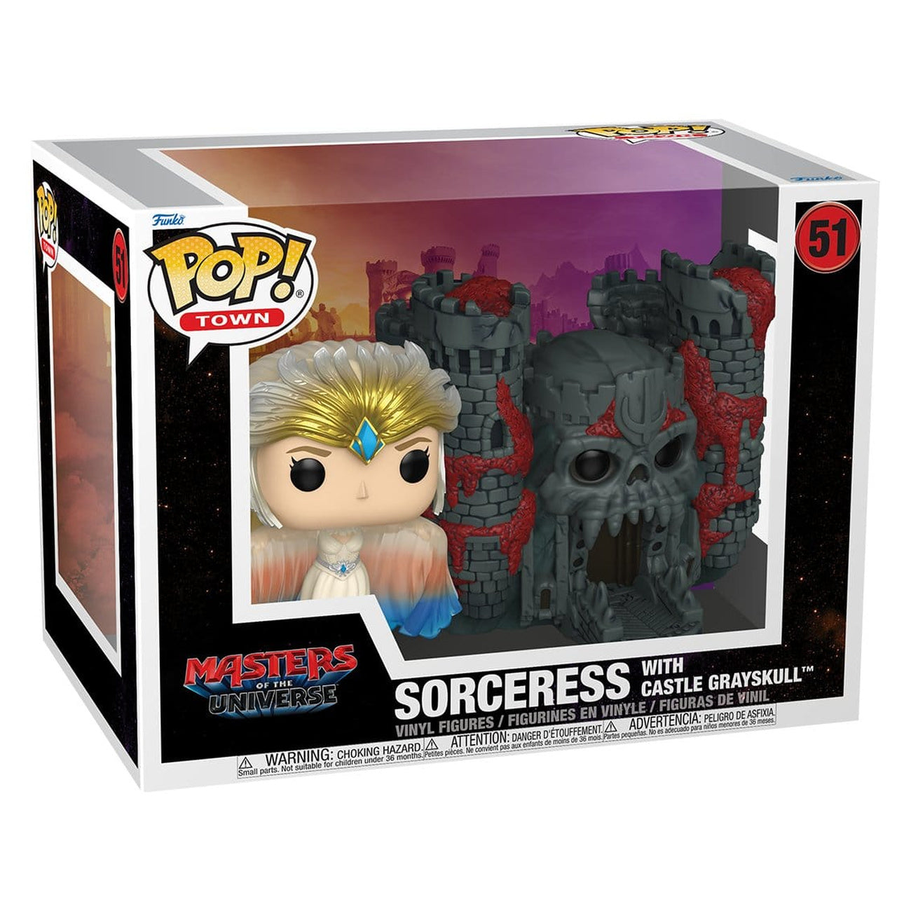 funko-masters-of-the-universe-sorceress-pop-town-figur image 2