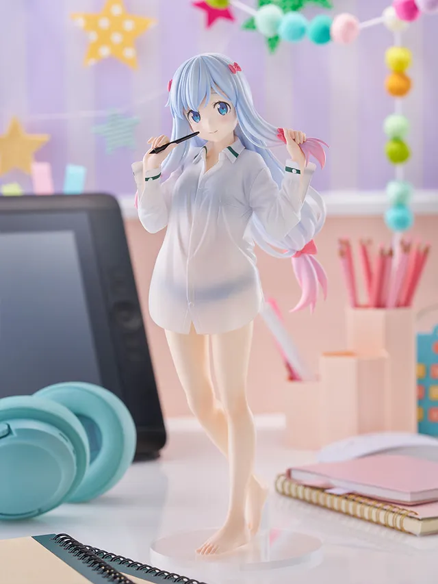 furyu-tenitol-tall-izumi-sagiri-shirt-ver-figur-30-cm image 1