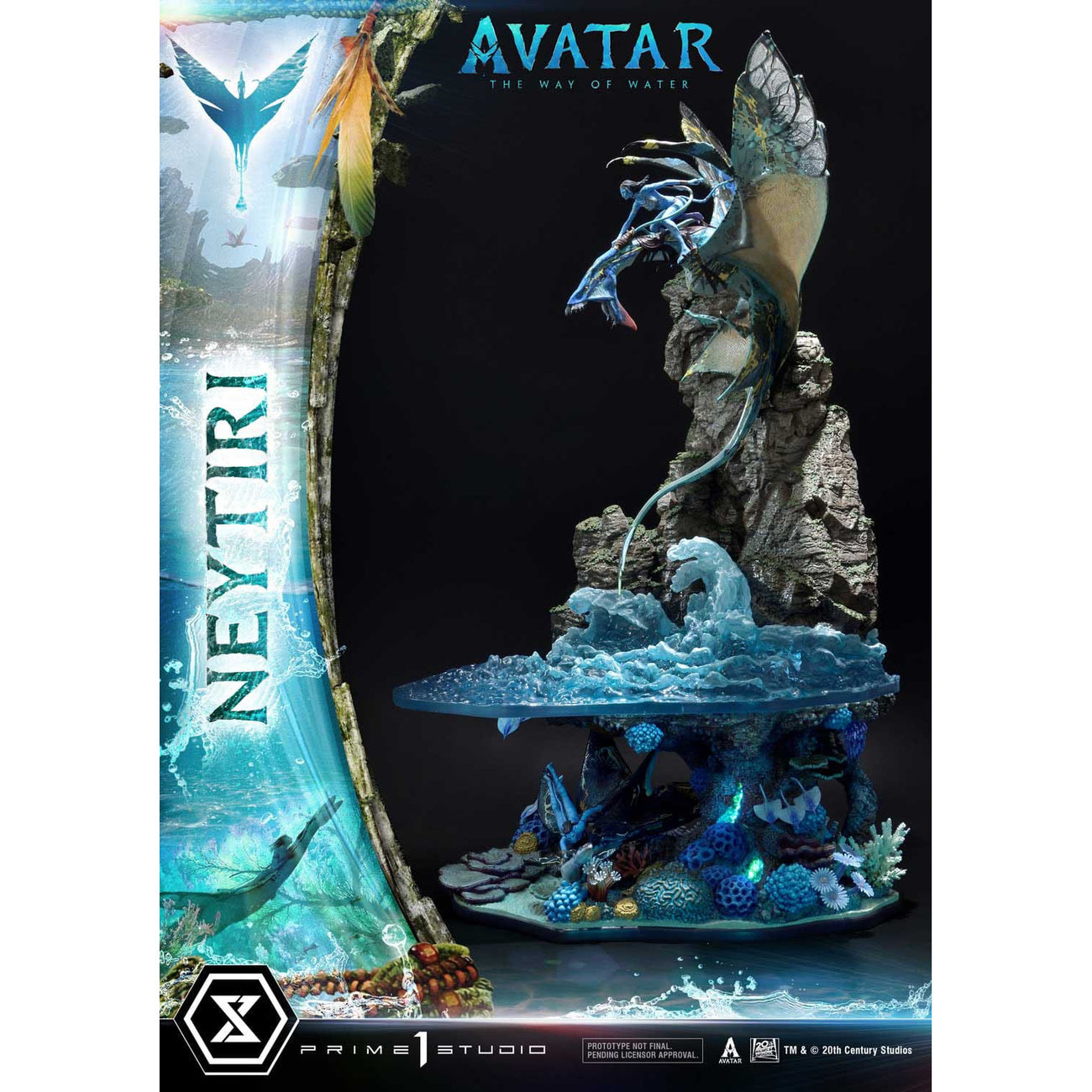 avatar-way-of-water-neytiri-statue-77-cm-led-figur image 5