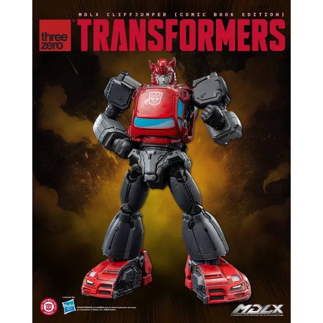 transformers-mdlx-cliffjumper-actionfigur-comic-book image 1