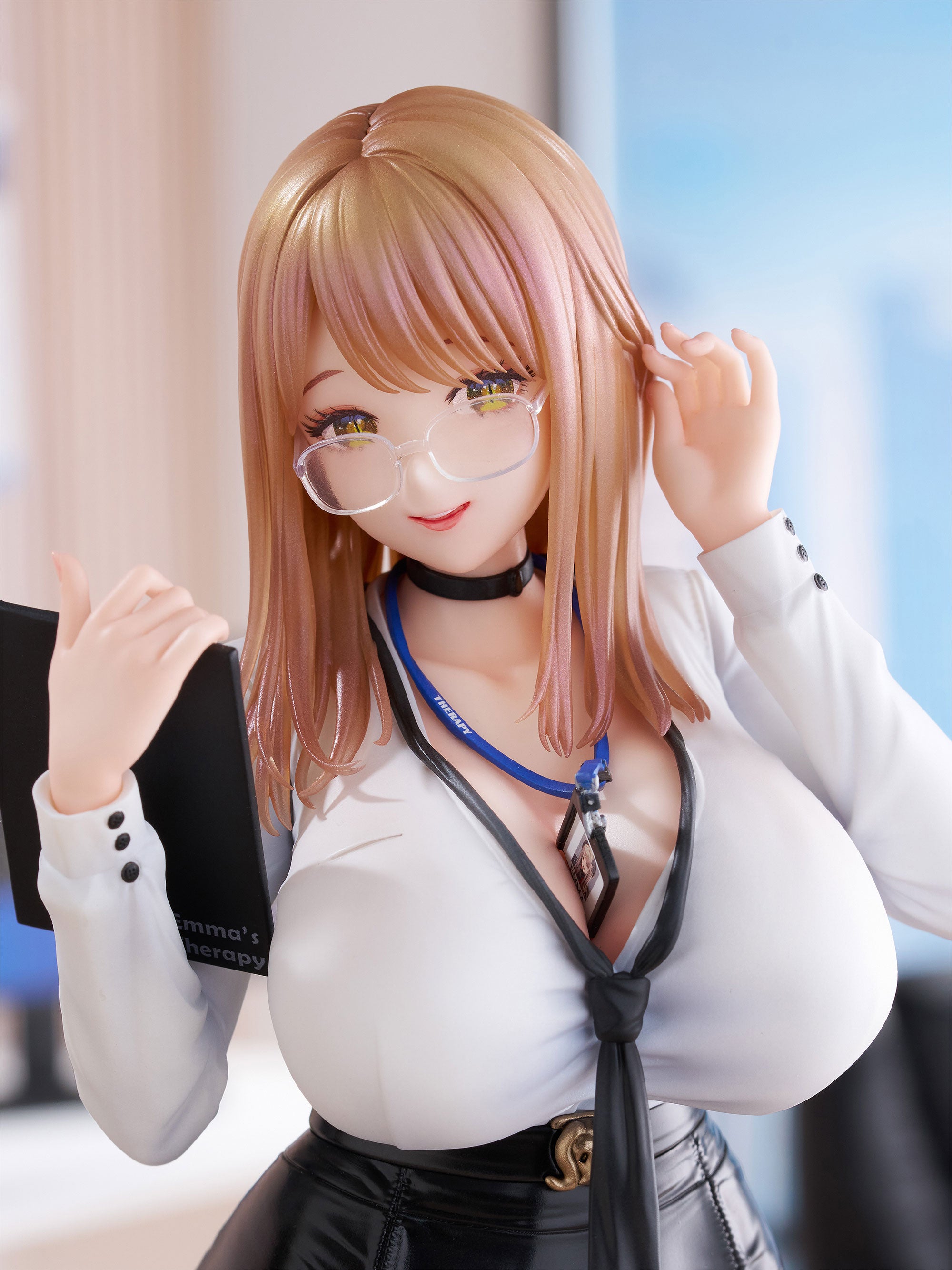 furyu-f-nex-emma-office-therapy-1-7-figur-brille image 3