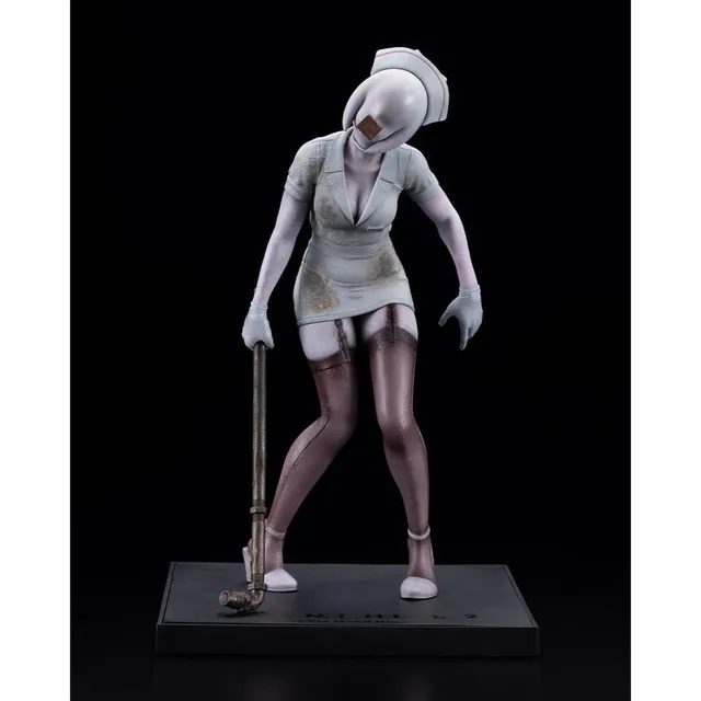 elbenwald-silent-hill-2-bubble-head-nurse-statue-pvc-figur image 1