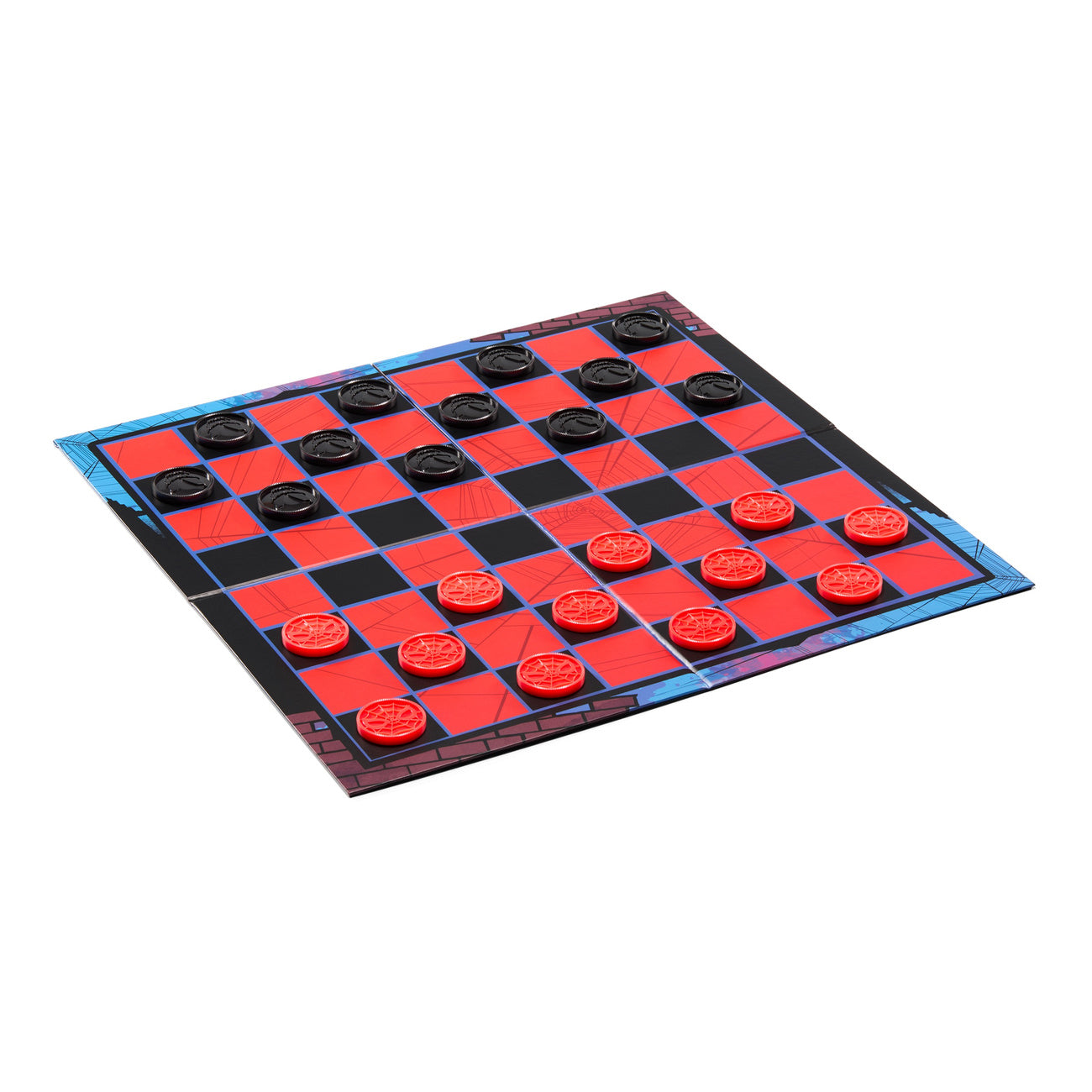 elbenwald-spider-man-checkers-dame-brettspiel image 2