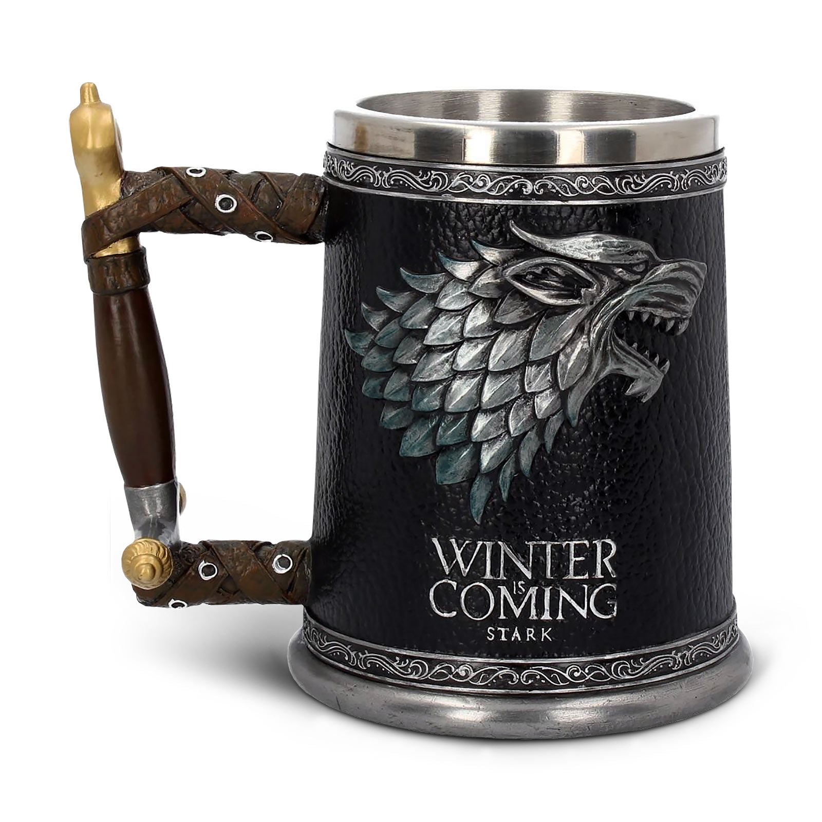 elbenwald-game-of-thrones-schattenwolf-krug-winter-is-coming image 1