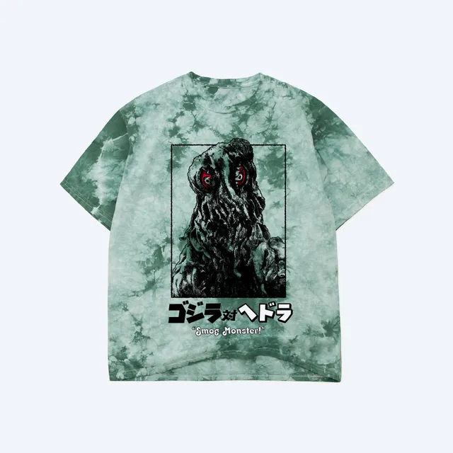 hedorah-green-wash-t-shirt-baumwolle-unisex-godzilla-store image 1