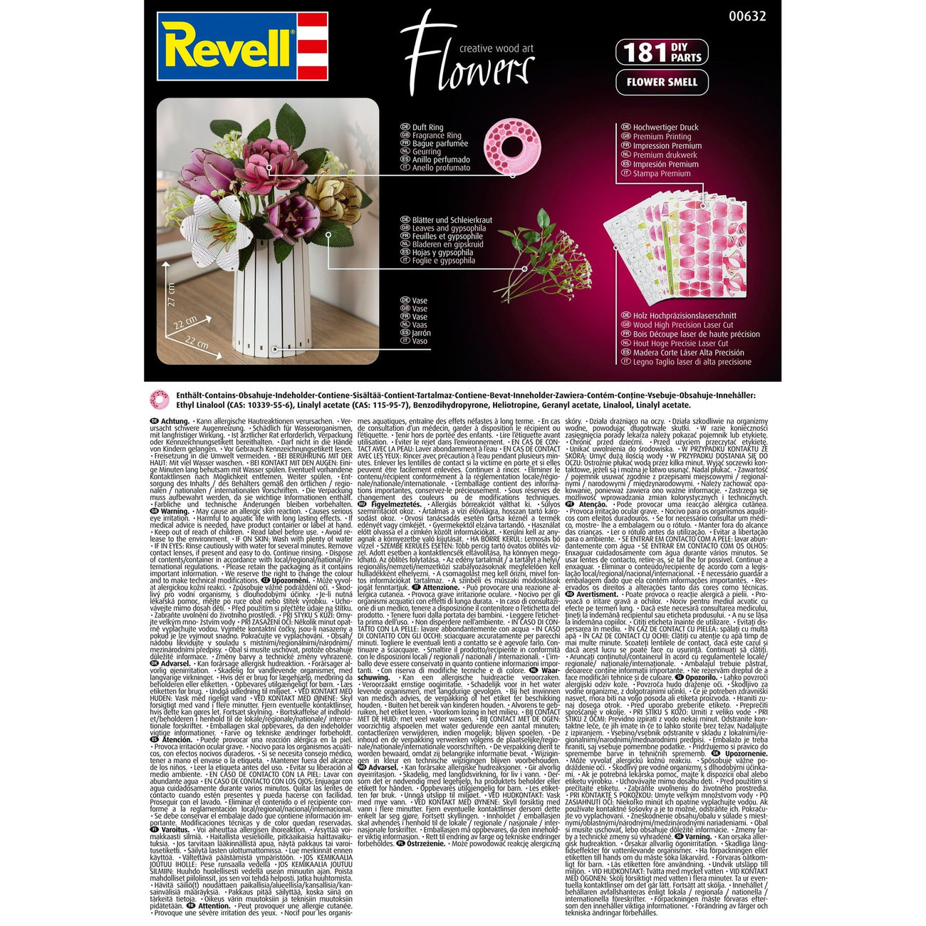 revell-flowers-flower-garden-holzblumen-deko-set-5-bl-ten-22-cm image 7