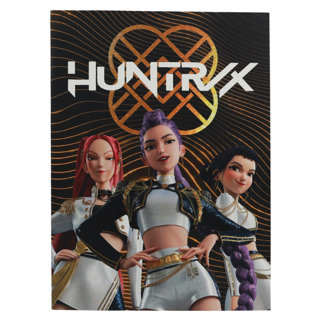 kpop-demon-hunters-schreibset-10er-golden-mit-notizbuch image 8