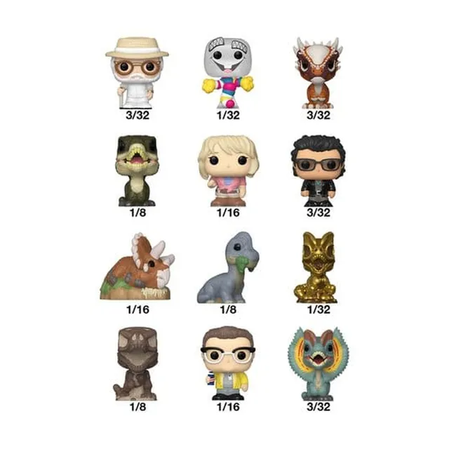 jurassic-park-mystery-funko-bitty-pop-figur-mini-vinyl-blind-box image 1