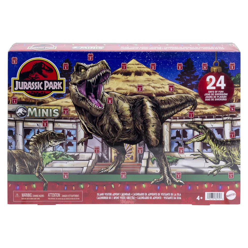 jurassic-park-minis-adventskalender-island-visitor-24-t-rchen image 1