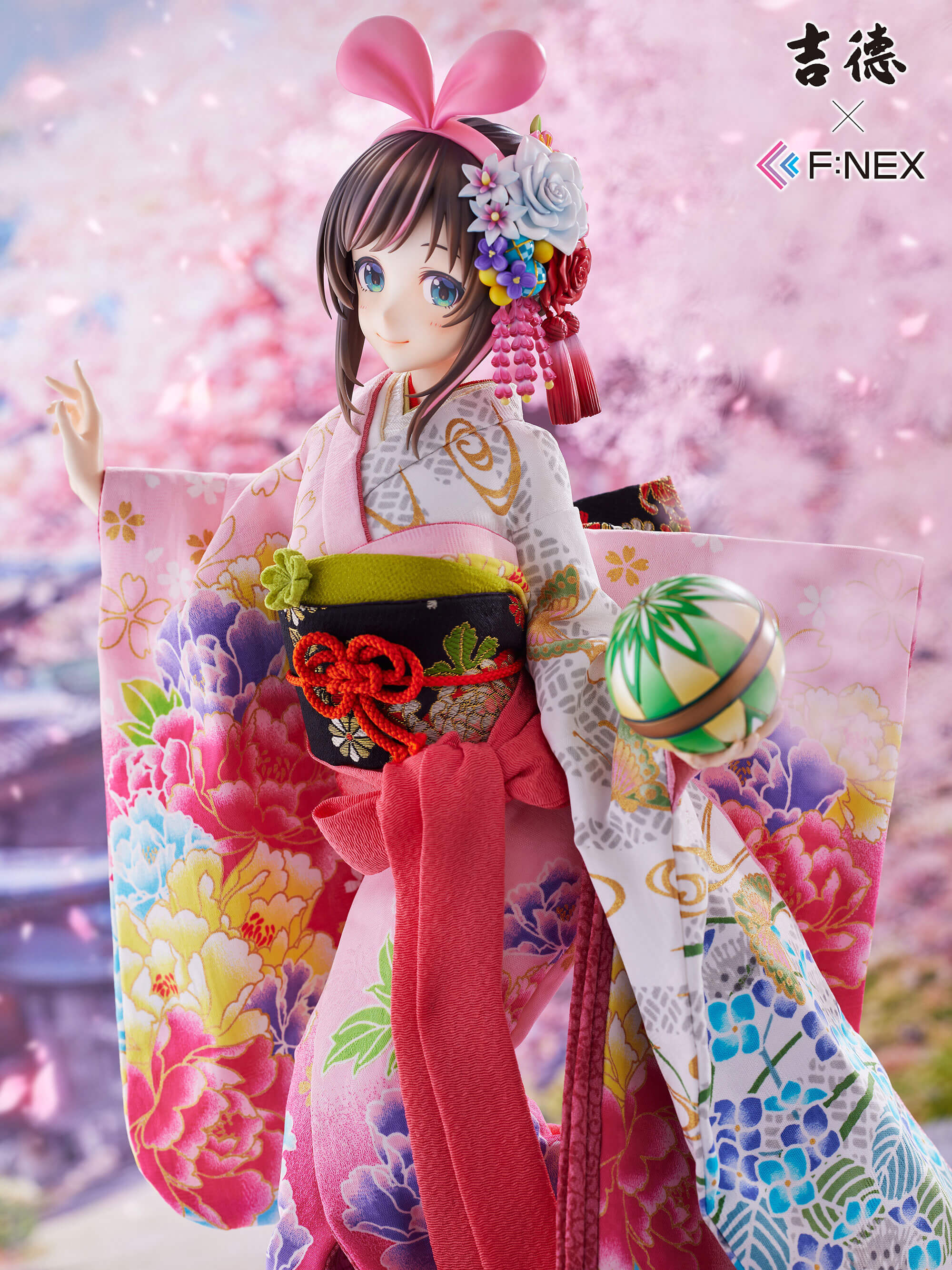 furyu-f-nex-kizuna-ai-figur-1-4-japanpuppe-vtuber-kimono image 3