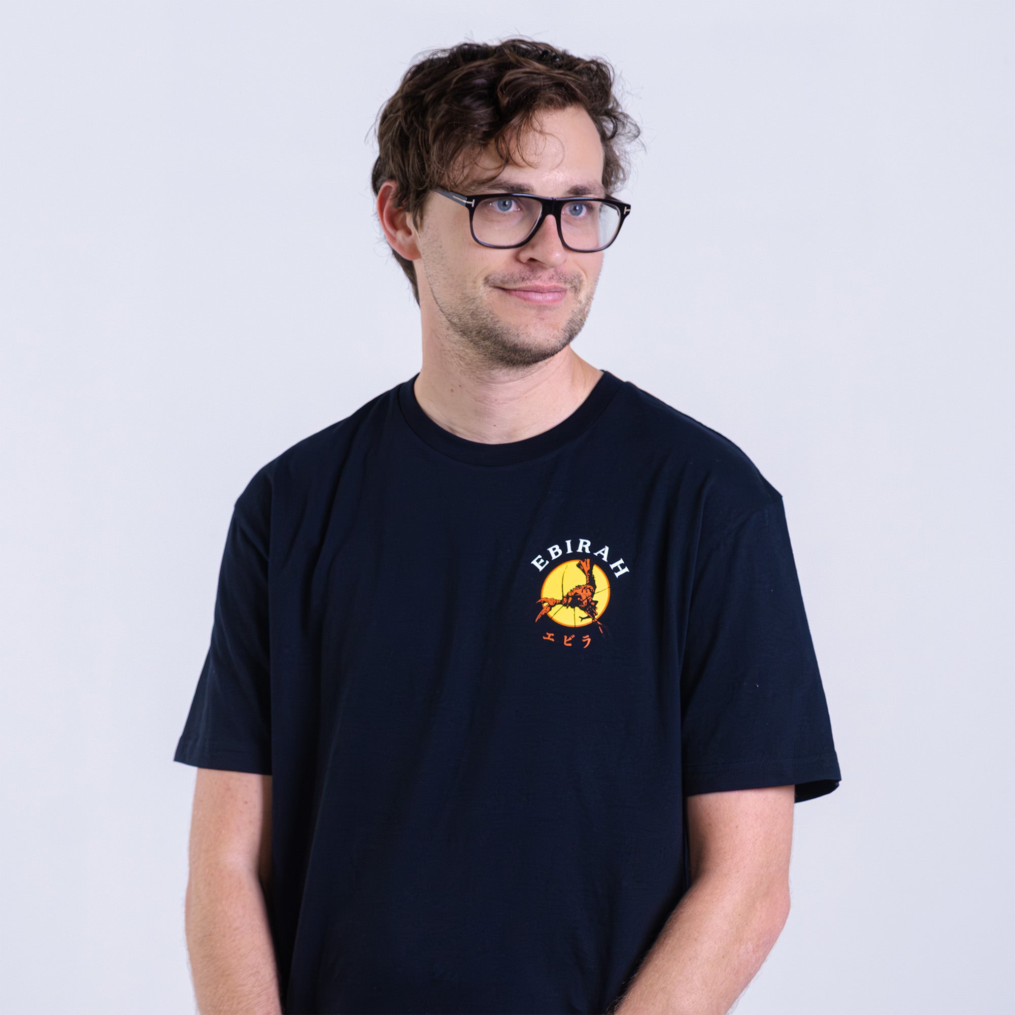 godzilla-souvenir-ebirah-t-shirt-blau-baumwolle image 6