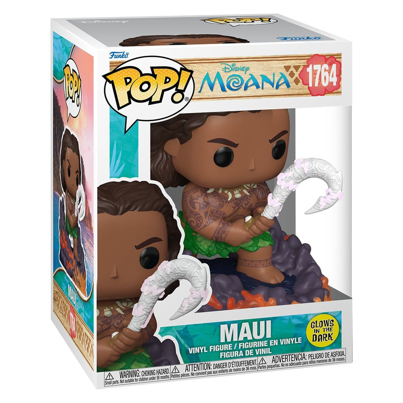 funko-pop-premium-vaiana-maui-vinyl-figur-9-cm image 2