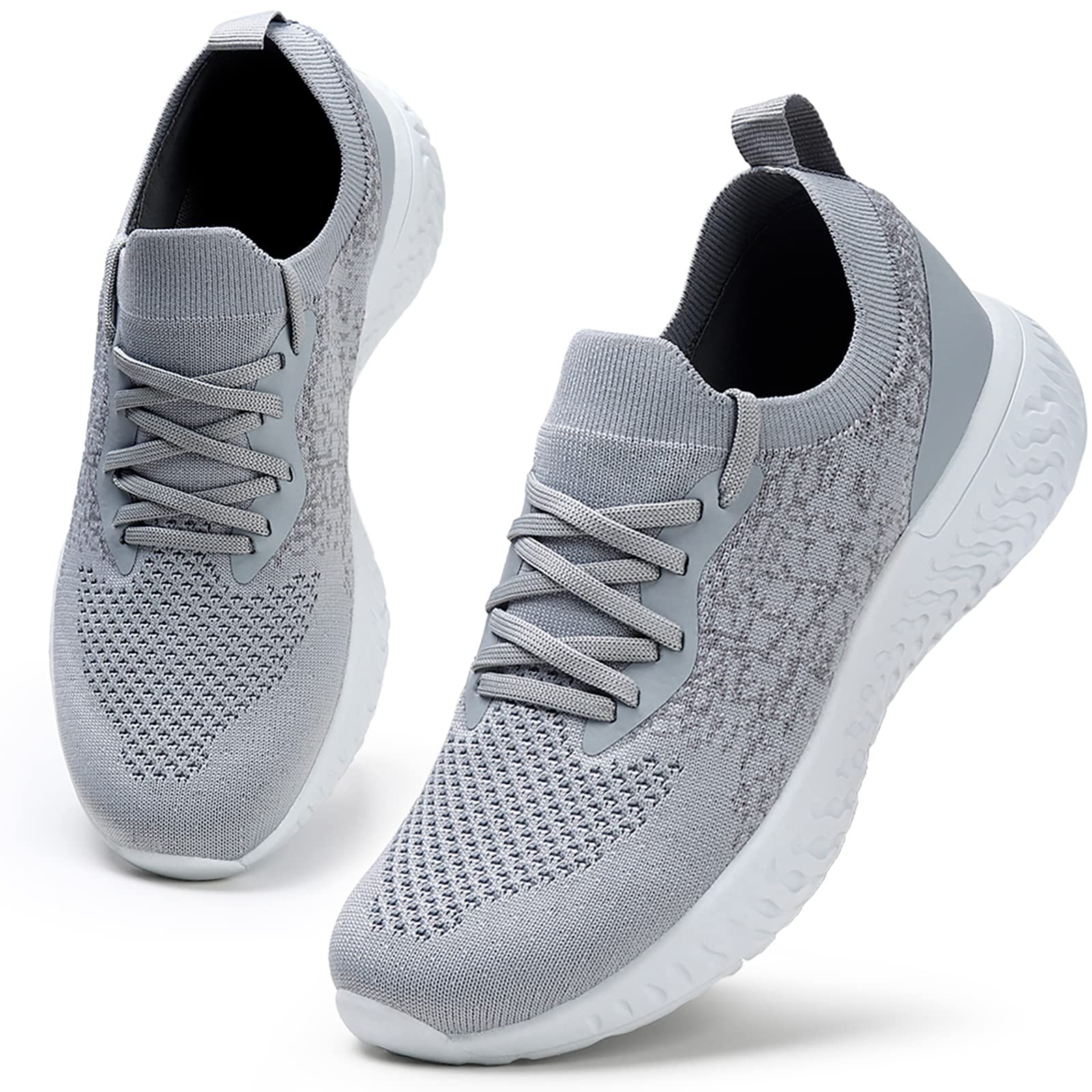 hkr-damen-sneaker-turnschuhe-grau-m-leicht-atmungsaktiv image 1
