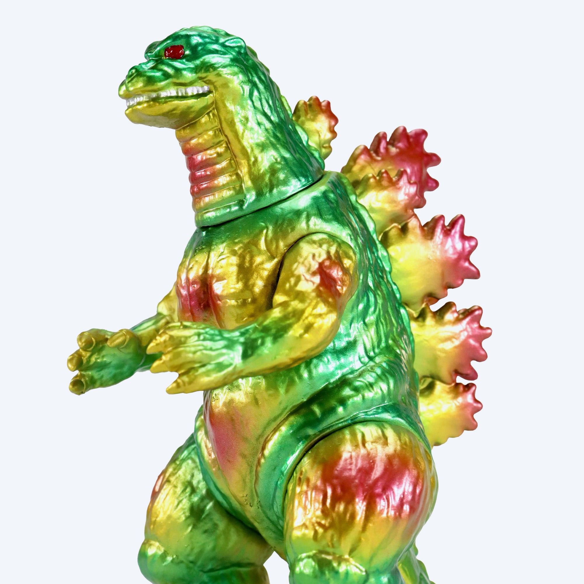 godzilla-ccp-middle-size-1995-lime-green-metallic-figur image 5